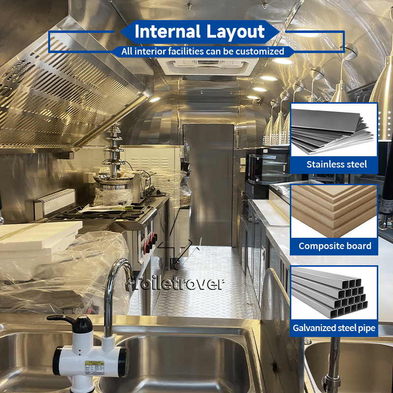 Fiberglass Food Truck Custom-M - Quality Food Snacks 评论和价格