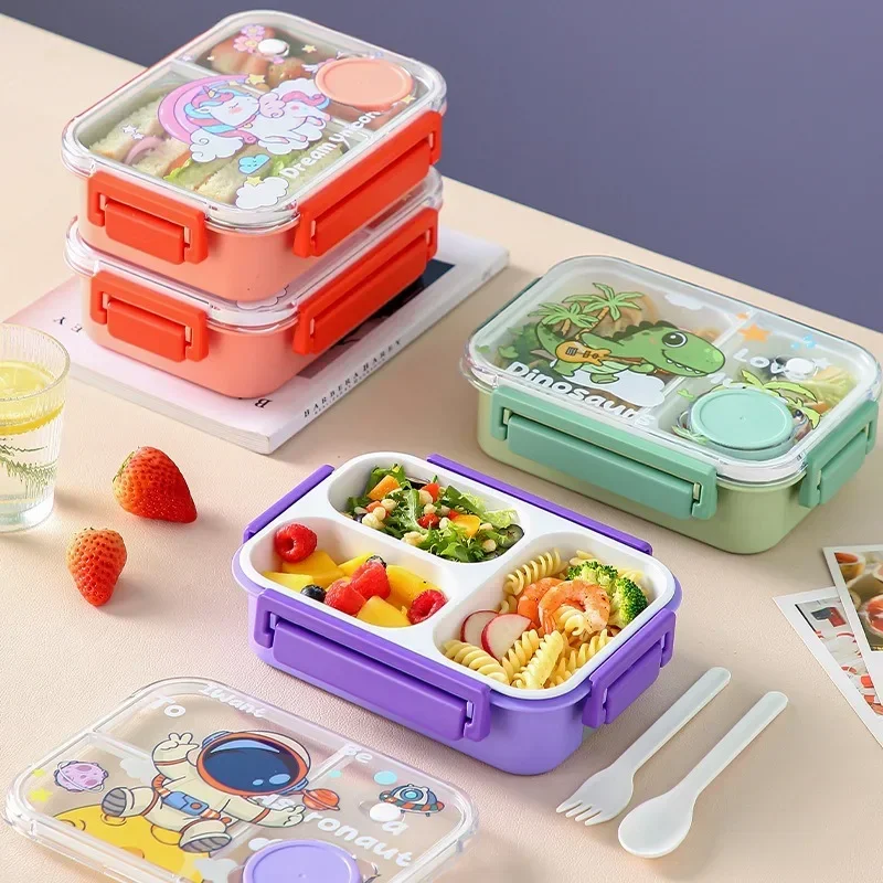 Unicorn Cartoon Bento Lunch Bo - Snacks Food Warmer 评论和价格