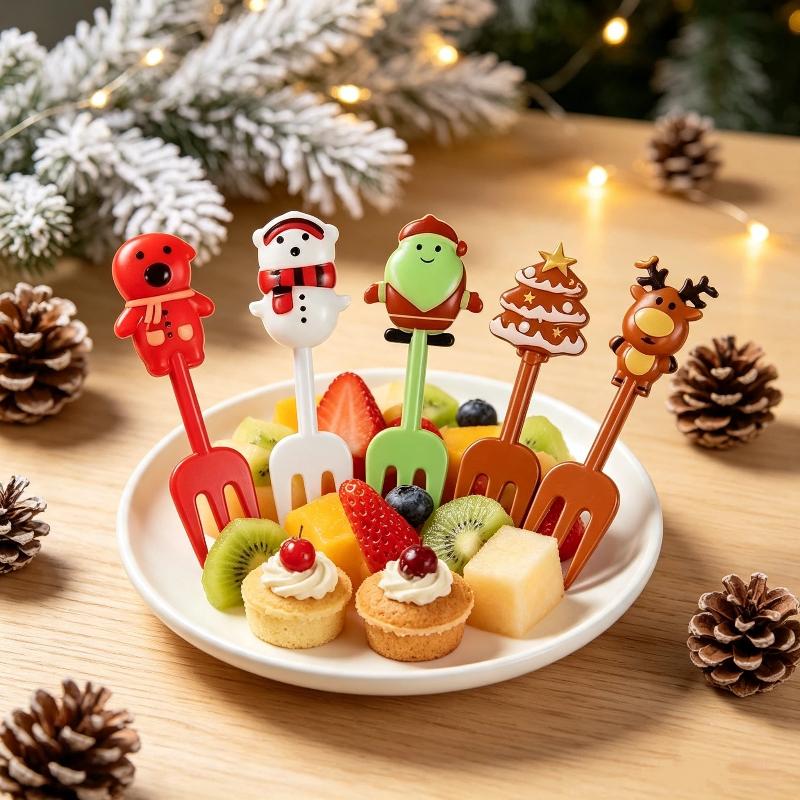 10 Pcs Food Grade Christmas Fr - Xmas Food Snacks 评论和价格