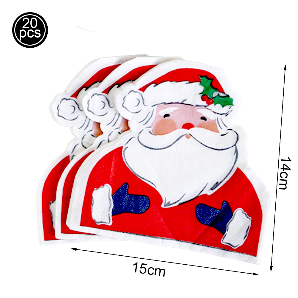 Santa Claus Theme Disposable T - Xmas Food Snacks 评论和价格