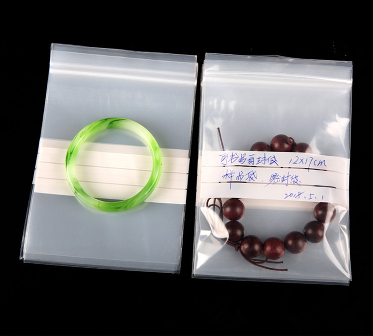 200PCS Clear PE Writing Ziploc - Snacks Food Labels 评论和价格