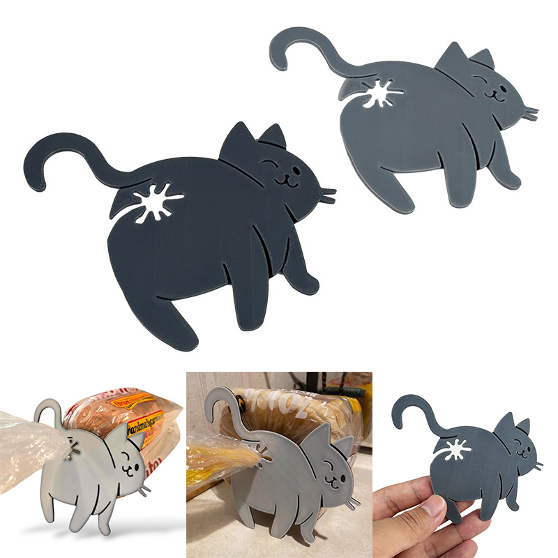 ★▲2pcs 3D Cat Butt Bread Bag C - Food Lovers Snacks 评论和价格
