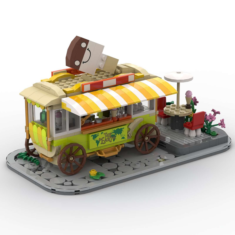 Retro Dessert Food Cart Modula - Xmas Food Snacks 评论和价格