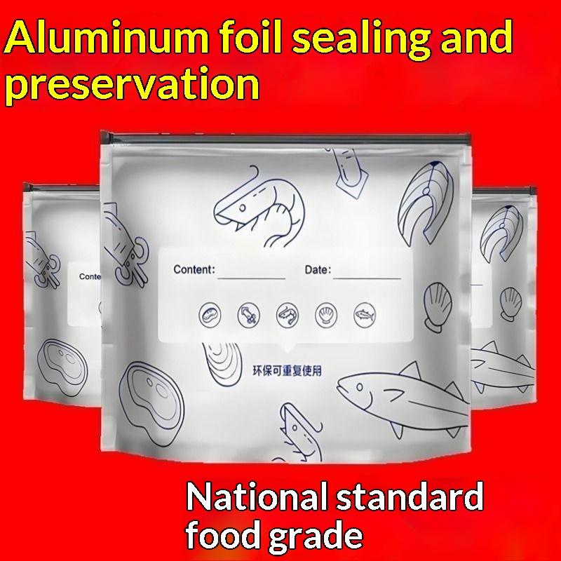 50Pcs Reusable Aluminum Foil F - Snacks Food Labels 评论和价格