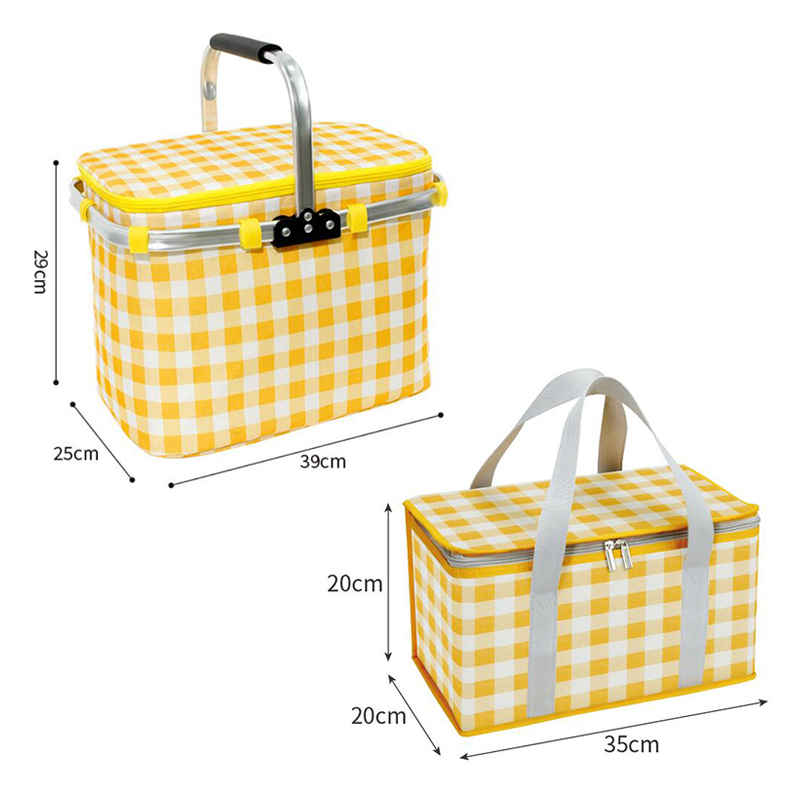 Retro Pastoral Lunch Bag Foldi - Food Drink Snacks 评论和价格