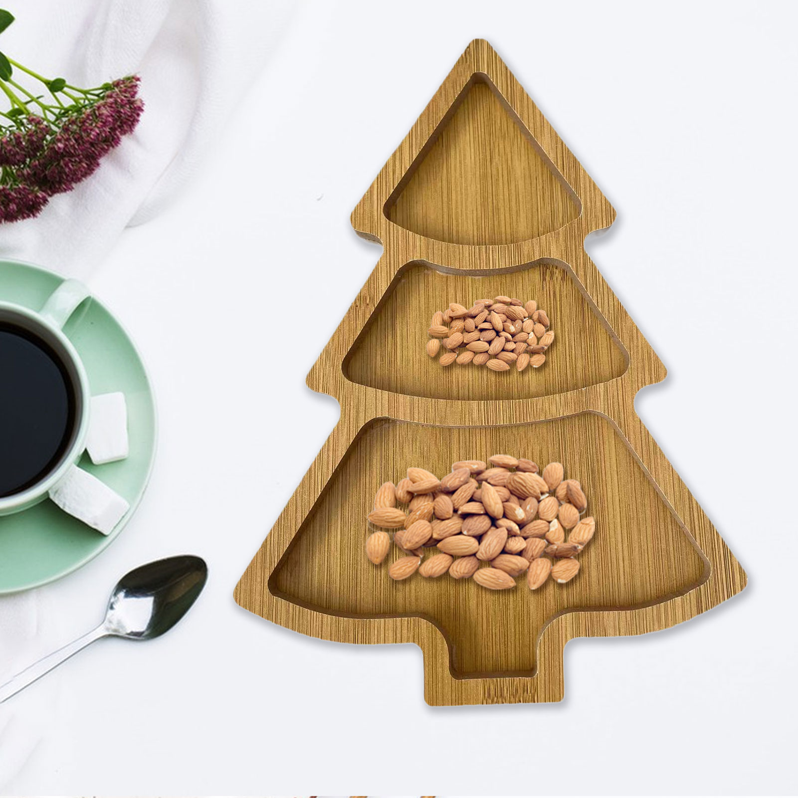 Christmas Tree Shaped Serving  - Xmas Food Snacks 评论和价格