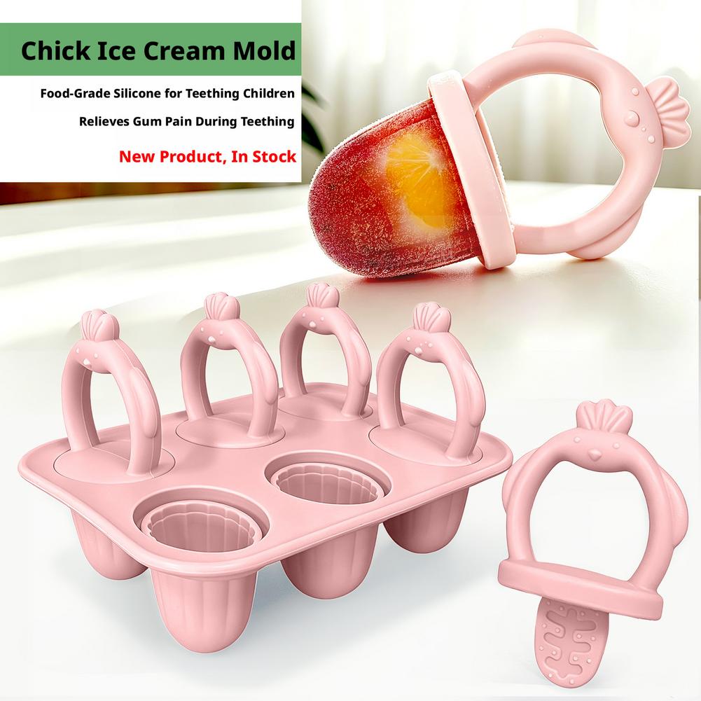 1set Silicone Popsicle Mold Si - Homemade Food Snacks 评论和价格
