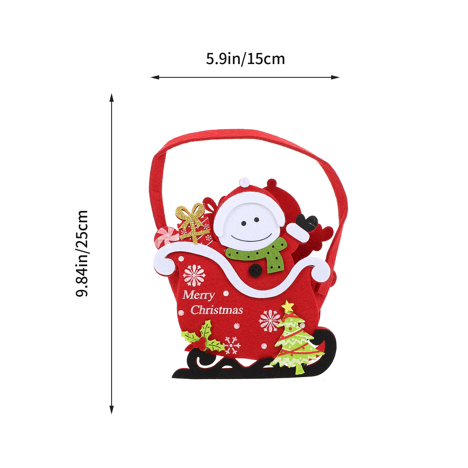 1Pcs Christmas Candy Basket Xm - Xmas Food Snacks 评论和价格
