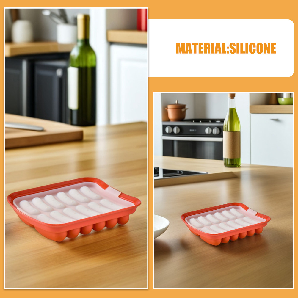 Silicone Sausage Mold 12 Cavit - Homemade Food Snacks 评论和价格