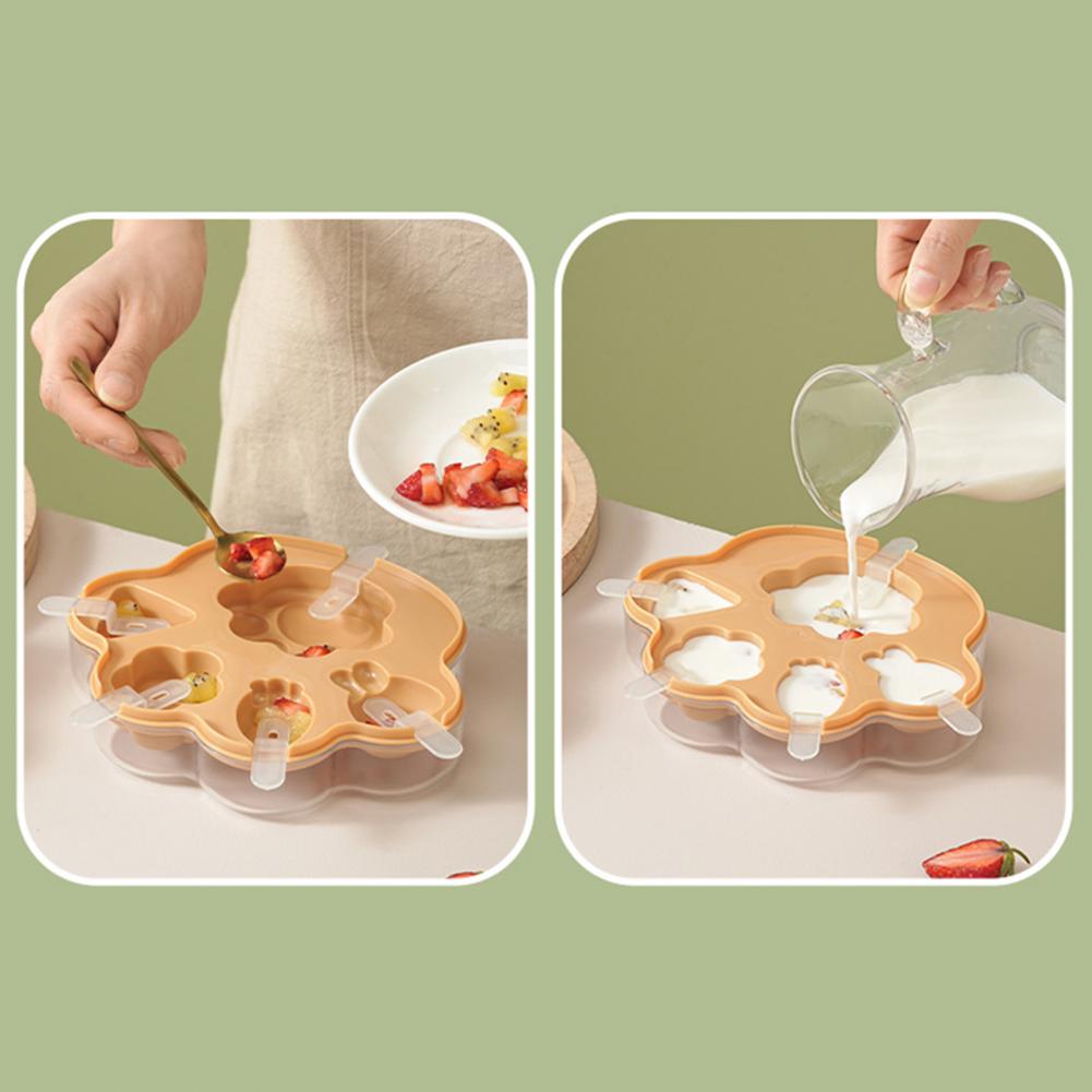 Silicone Ice Tray Ice Pop Mold - Homemade Food Snacks 评论和价格