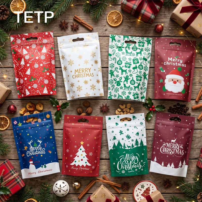 TETP Xmas Cartoon Self‑Sealing - Xmas Food Snacks 评论和价格